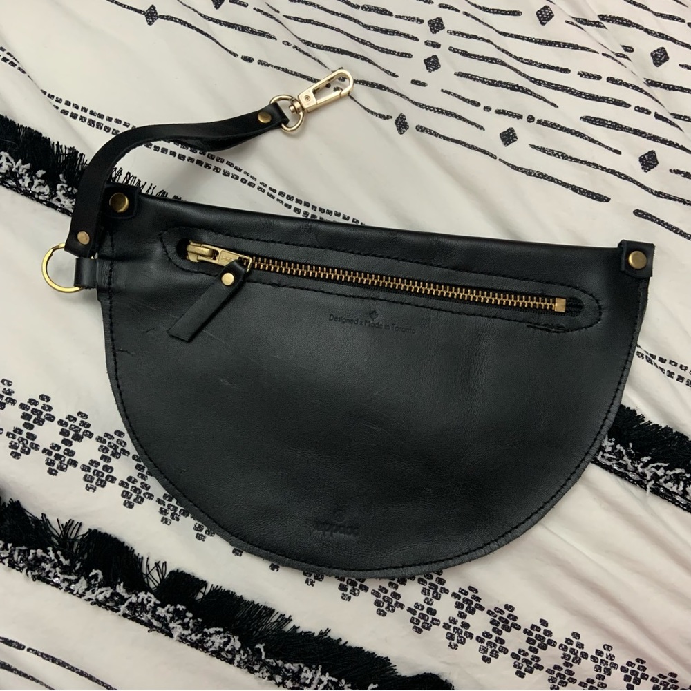 Big round pouch by UPPDOO DESIGN STUDIO made in Toronto